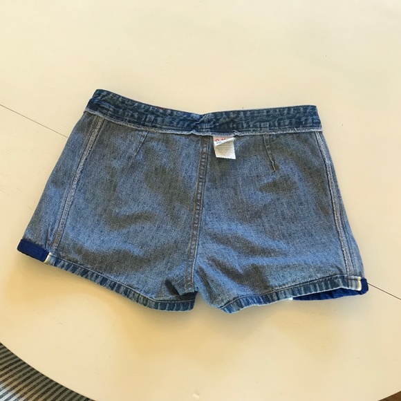 90’S PHYSCO BLUE OUTLAW SHORTS - Picture 12 of 16